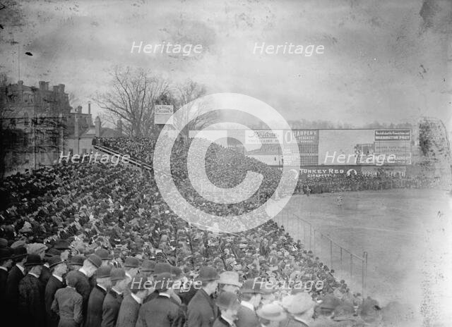 Baseball, Professional - View During Game, 1911. Creator: Harris & Ewing.