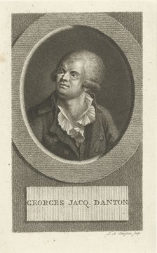 Portrait of Georges Jacques Danton (1759-1794), 1790s.