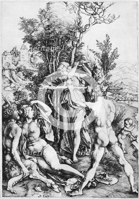 'Hercules', c1500, (1936). Artist: Albrecht Dürer
