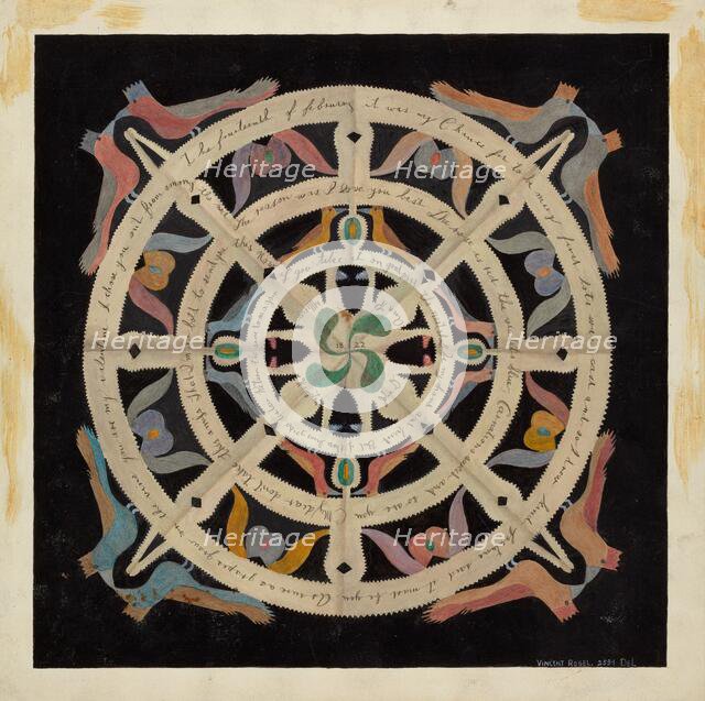 Valentine, c. 1938. Creator: Vincent P. Rosel.