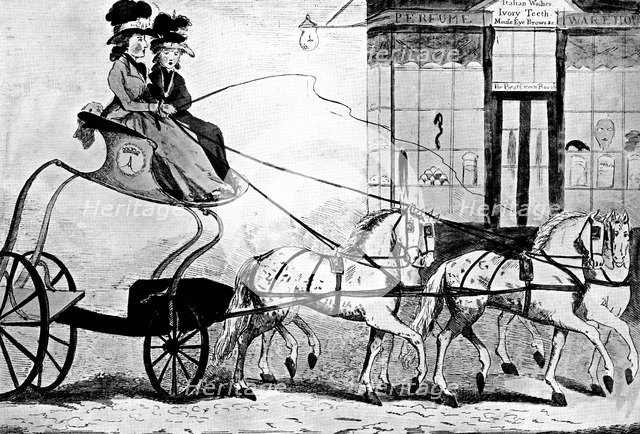 'The Portland Place', 18th century. Artist: Unknown