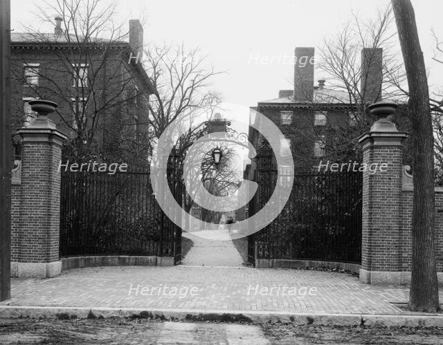 Holworthy Gate, Harvard University, Mass., between 1900 and 1905. Creator: Unknown.