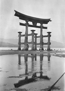 Itsukushima Shinto Shrine, Japan, 1908. Creator: Arnold Genthe.