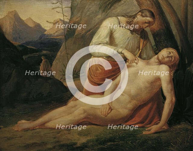 The Good Samaritan, 1820. Creator: Joseph von Fuhrich.