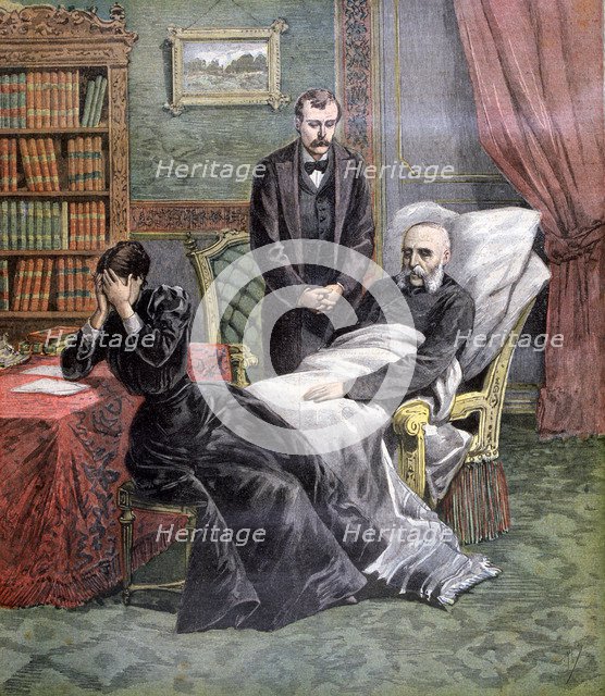 Death of Jules Ferry, 1893. Artist: Henri Meyer