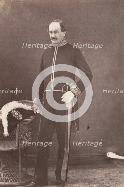 Mr. Cecil Beadon, Foreign Secretary to Government of India, 1859. Creator: Unknown.