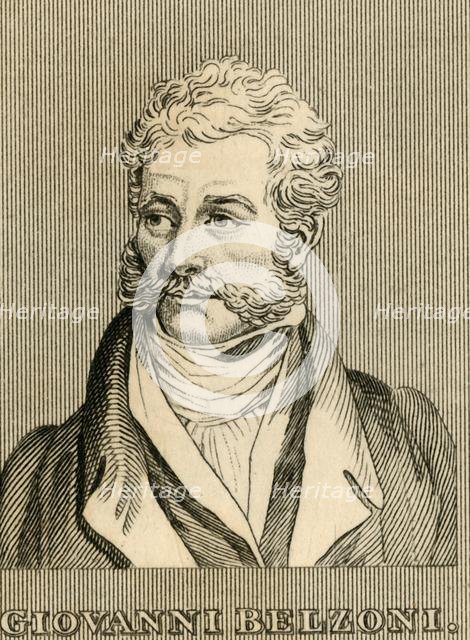 'Giovanni Belzoni', (1778-1823), 1830. Creator: Unknown.