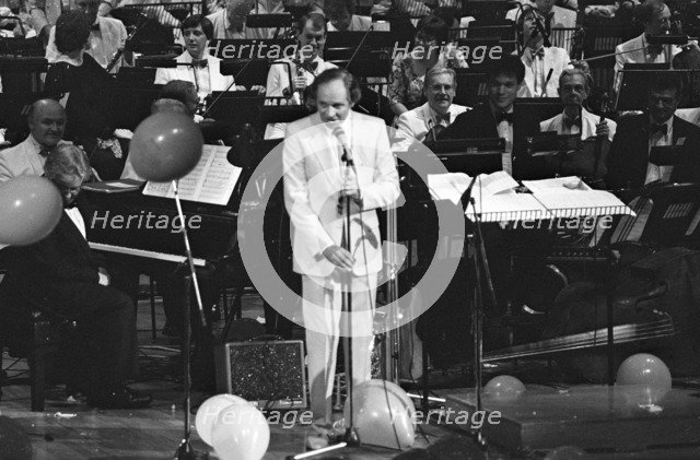 John Dankworth, Barbican, London, 1987.   Artist: Brian O'Connor.