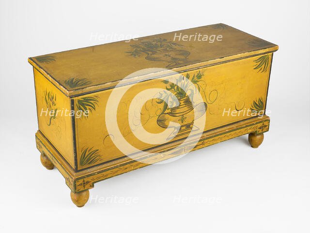 Chest, c. 1830. Creator: Unknown.