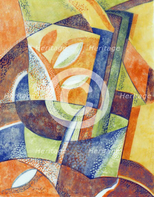Abstract design no. 2,  c1931. Creator: Frank Weitzel.
