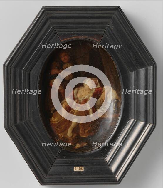 Man with Wench, 1660-1686. Creator: Gerrit Lundens.