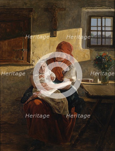 Sunday Rest. Artist: Waldmüller, Ferdinand Georg (1793-1865)