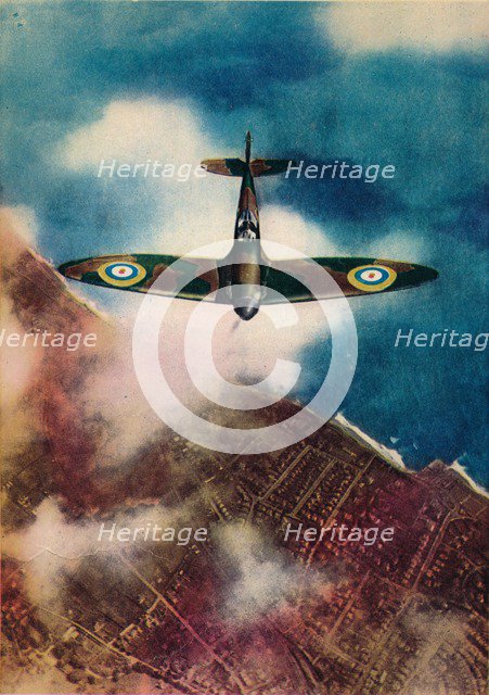 A Vickers' Supermarine Spitfire', 1940. Artist: Unknown