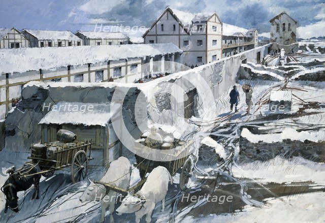 Wroxeter Roman City, c2nd century, (c1990-2010). Artist: Ivan Lapper.