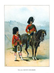 'The 72nd Seaforth Highlanders', c1890. Artist: Unknown