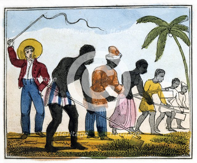 'Clearing Away the Weeds', 1826. Artist: Unknown