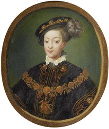 Edward VI (1537-1553), King of England, 16th century. Artist: Oliver, Isaac (1556-1617)