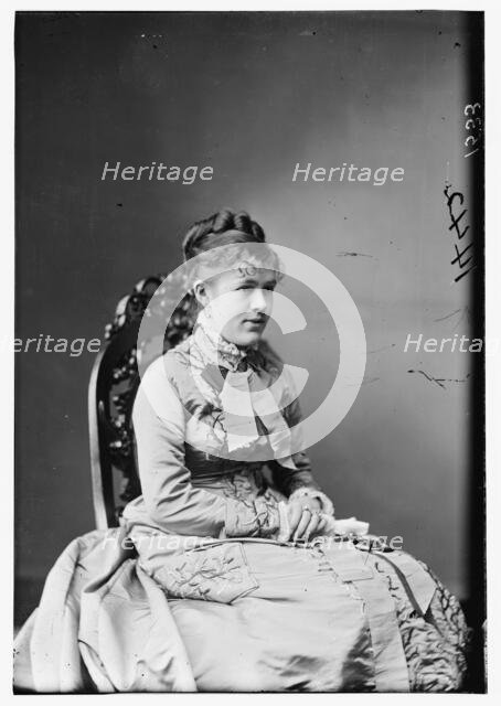 Mrs. A. Sartoris (Nellie Grant), between 1870 and 1880. Creator: Unknown.