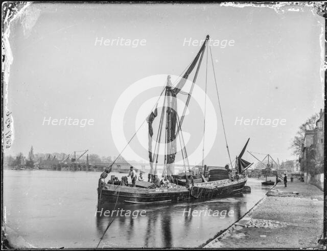 Putney Reach, Wandsworth, Greater London Authority, 1883. Creator: William O Field.