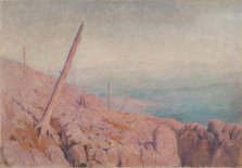 Rocky landscape, (Windthrow), early 20th century. Creator: Dezider Czölder.