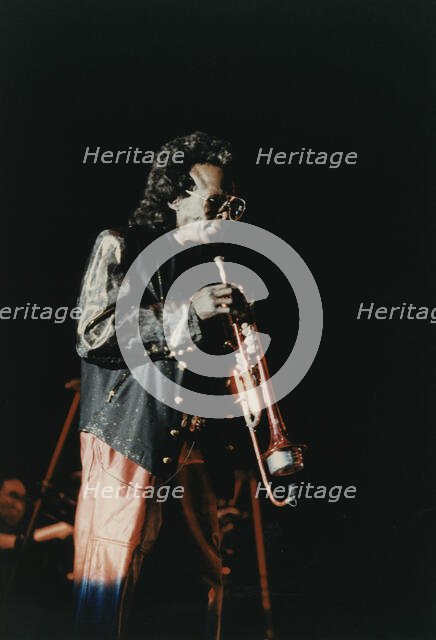 Miles Davis and his Fusion Group, North Sea Jazz Festival, Netherlands, 1991. Creator: Brian Foskett.