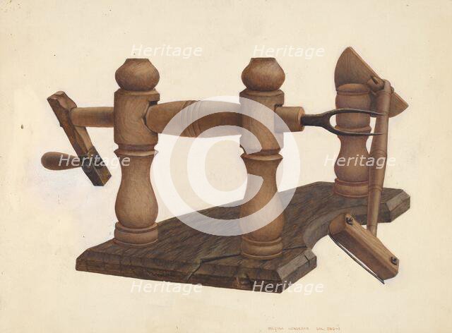 Apple Parer, c. 1939. Creator: Regina Henderer.