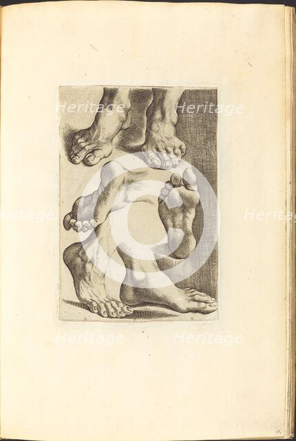 Print from Drawing Book, c. 1610/1620. Creator: Luca Ciamberlano.