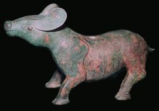 Chinese Bronze Tapir-like animal. Artist: Unknown