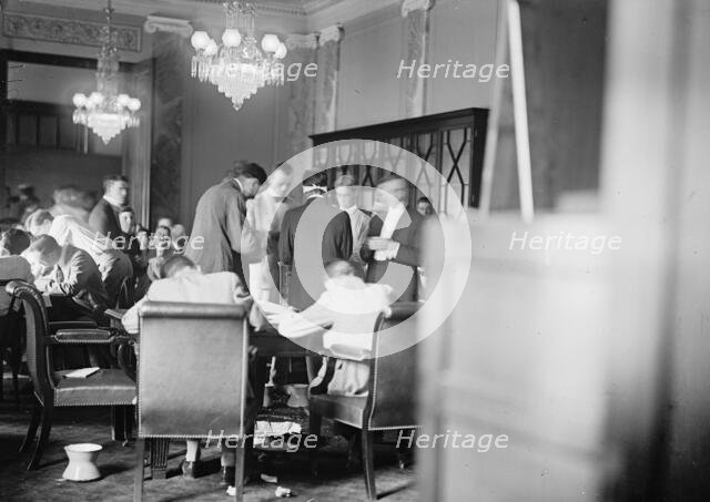 Draft World War - Drawing Draft, 1917. Creator: Harris & Ewing.