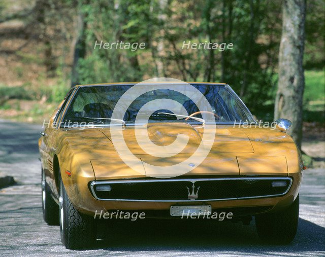 1969 Maserati Ghibli. Artist: Unknown.