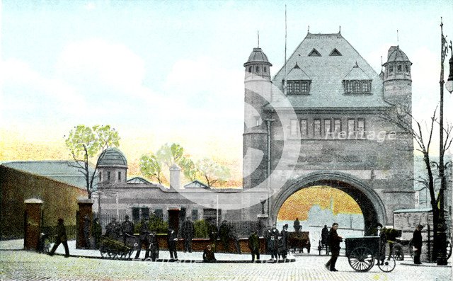 North entrance, Blackwall Tunnel, London, 20th Century. Artist: Unknown