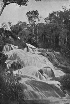 'Cachoeira no Rio Dourado (Lencoes)', 1895. Artist: Axel Frick.