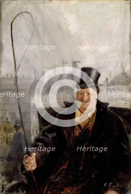 Parisian Coachman, 1898. Creator: Christian Krohg.