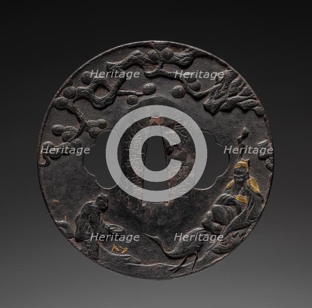 Sword Guard, mid 18th century. Creator: Unknown.