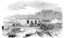 Army Stores (Mr. B. D. Stuart's), Fourth Division, Cathcart's Hill, before Sebastopol, 1856.  Creator: Unknown.