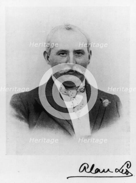 Portrait of Alan Leo, (c1895?). Creator: Unknown.