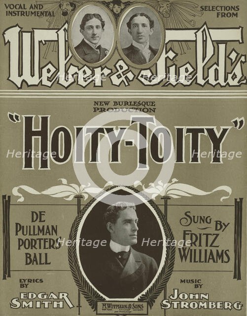 'De pullman porters' ball', 1901.  Creator: Unknown.