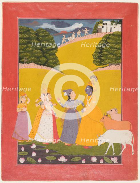 Taking of the Toll, Dana-lila, c. 1760. Creator: Unknown.