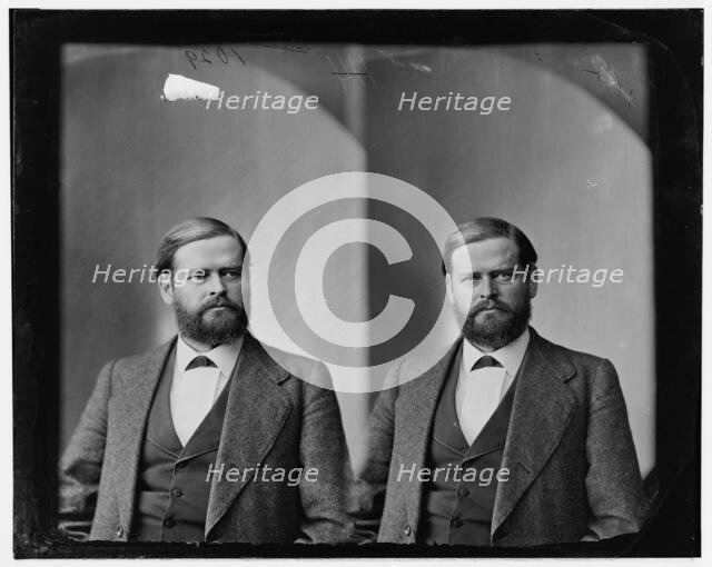 Julius Caesar Burrows of Michigan, 1865-1880. Creator: Unknown.