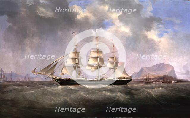 The Ship John Duthie, c1864. Creator: Arthur Smith.