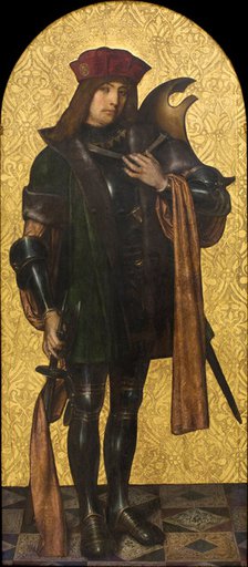 Saint Candidus, 1502-1507. Artist: Bru, Aine (active 16th century)