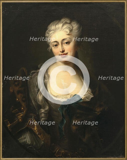 Portrait of Countess Maria Magdalena von Dönhoff, née Bielinska (1685-1730). Creator: Pesne, Antoine (1683-1757).