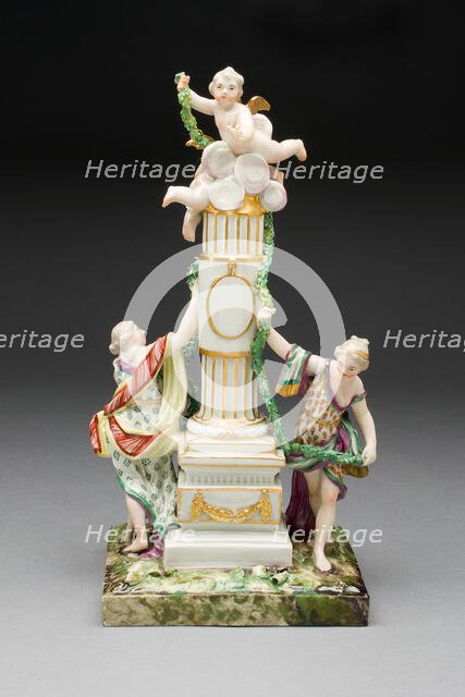 Figural Group, Flanders, c. 1770. Creators: Pierre François Lejeune, Ludwigsburg Porcelain Manufactory.