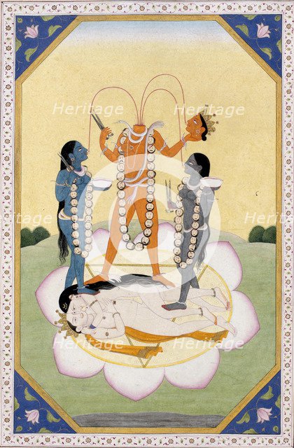 Chhinnamasta, c. 1800. Artist: Anonymous  