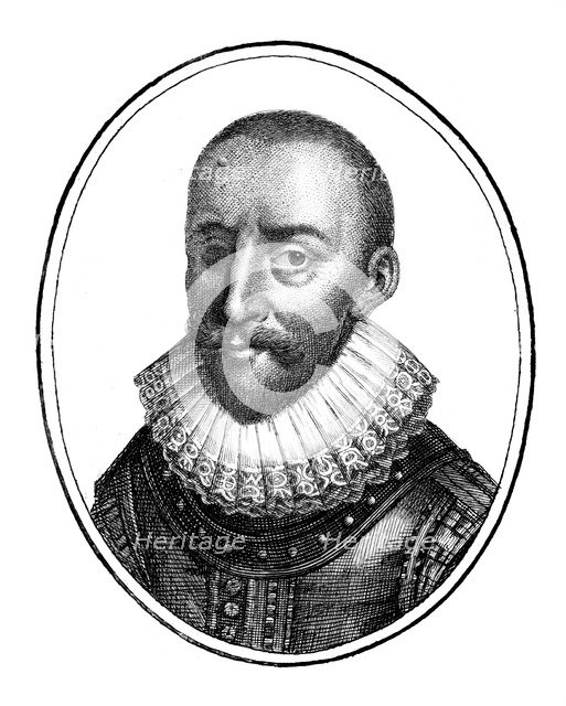 Sir John Ogle, English soldier. Artist: Unknown