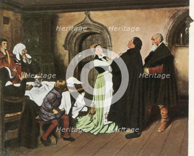 Luther and Katharina von Bora, (1936). Creator: Unknown.