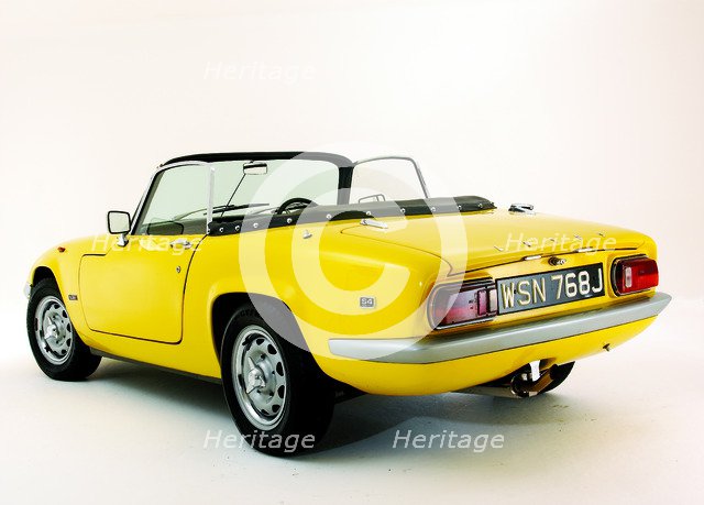 1971 Lotus Elan S4 SE. Artist: Unknown.