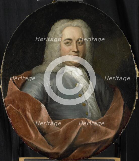 Portrait of Walter Senserff, Director of the Rotterdam Chamber of the Dutch East India Company, elec Creator: Jan Maurits Quinkhard.