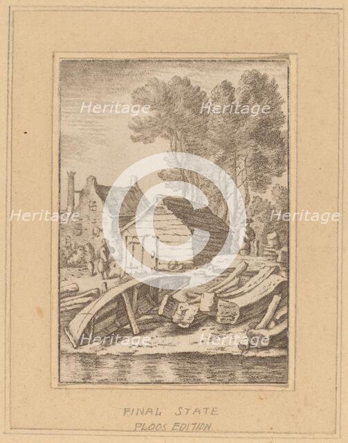 Shipyard, 1761, published 1765. Creator: Cornelis Ploos van Amstel.
