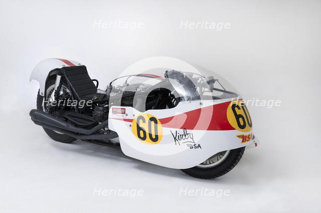 1964 Kirby BSA Sidecar outfit. Creator: Unknown.
